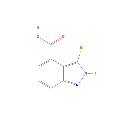 3-bromo-2H-indazole-4-carboxylic acid (CAS: 1363382-97-1) - Related Chemical Product