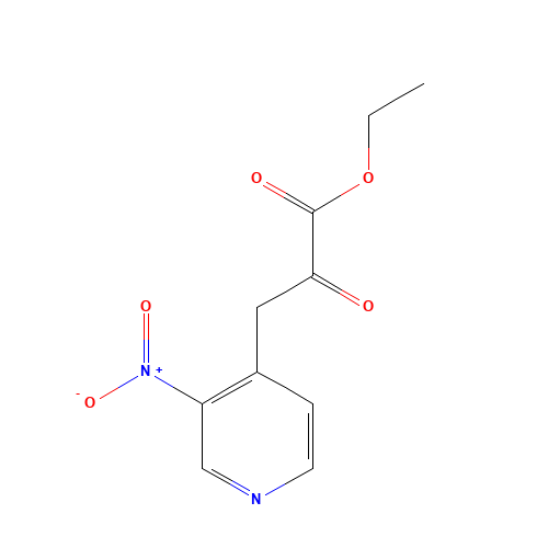ethyl 3-(3-nitropyridin-4-yl)-2-oxopropanoate (CAS: 24334-18-7) - Related Chemical Product
