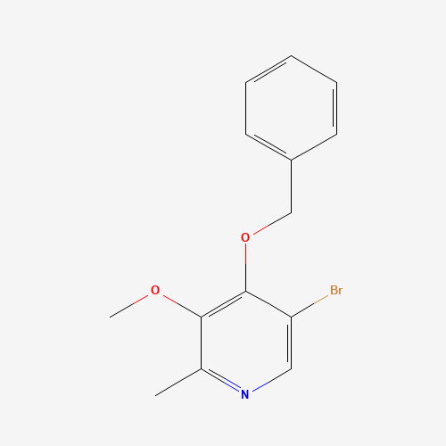 5-bromo-3-methoxy-2-methyl-4-phenylmethoxypyridine (CAS: 895134-14-2) - Related Chemical Product