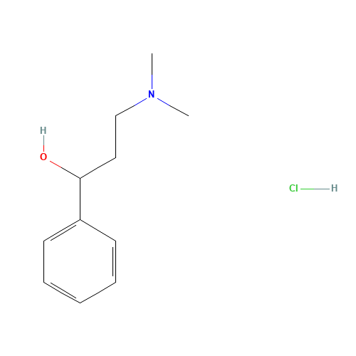 3-(dimethylamino)-1-phenylpropan-1-ol;hydrochloride (CAS: 5424-50-0) - Related Chemical Product