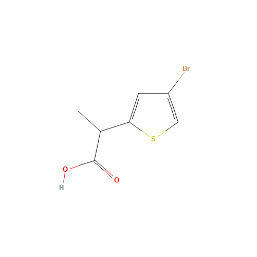 2-(4-bromothiophen-2-yl)propanoic acid (CAS: 1195177-04-8) - Related Chemical Product