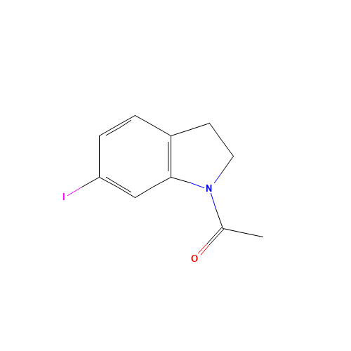 1-(6-iodo-2,3-dihydroindol-1-yl)ethanone (CAS: 115666-43-8) - Related Chemical Product