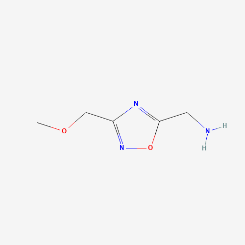 [3-(methoxymethyl)-1,2,4-oxadiazol-5-yl]methanamine (CAS: 915920-22-8) - Related Chemical Product