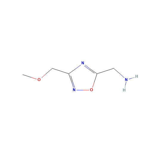 [3-(methoxymethyl)-1,2,4-oxadiazol-5-yl]methanamine (CAS: 915920-22-8) - Related Chemical Product