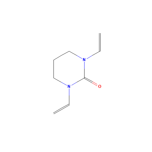 1,3-bis(ethenyl)-1,3-diazinan-2-one (CAS: 28084-37-9) - Chemical Structure and Molecular Formula 