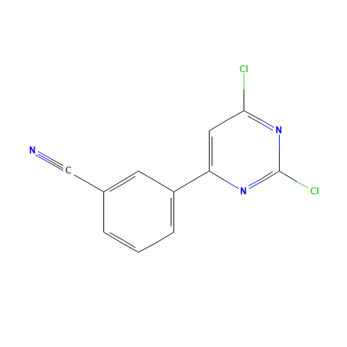3-(2,6-dichloropyrimidin-4-yl)benzonitrile (CAS: 1466957-26-5) - Related Chemical Product