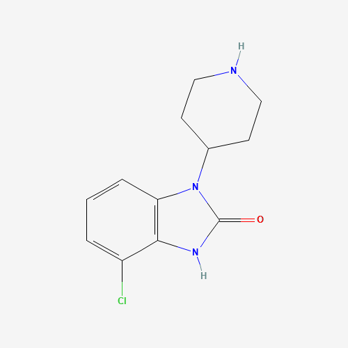 7-chloro-3-piperidin-4-yl-1H-benzimidazol-2-one (CAS: 783368-08-1) - Related Chemical Product