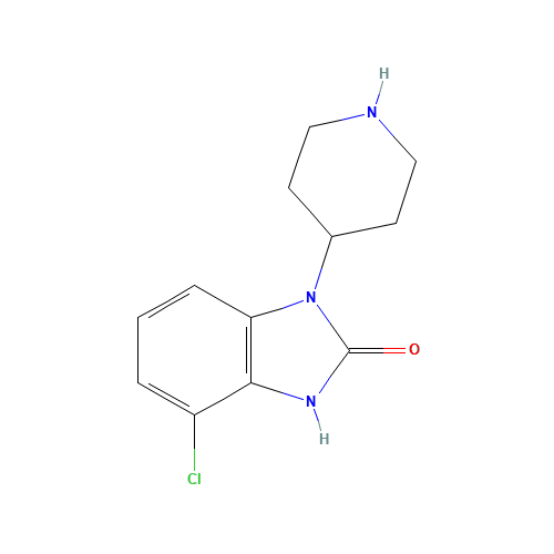 7-chloro-3-piperidin-4-yl-1H-benzimidazol-2-one (CAS: 783368-08-1) - Related Chemical Product