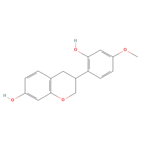 3-(2-hydroxy-4-methoxyphenyl)-3,4-dihydro-2H-chromen-7-ol (CAS: 56701-24-7) - Related Chemical Product