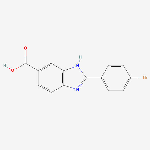 2-(4-bromophenyl)-3H-benzimidazole-5-carboxylic acid (CAS: 1018300-89-4) - Related Chemical Product