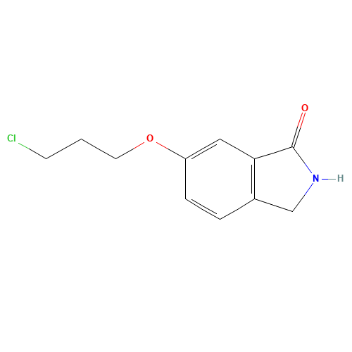 6-(3-chloropropoxy)-2,3-dihydroisoindol-1-one (CAS: 928257-26-5) - Related Chemical Product