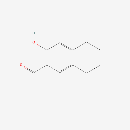 1-(3-hydroxy-5,6,7,8-tetrahydronaphthalen-2-yl)ethanone (CAS: 40420-05-1) - Related Chemical Product