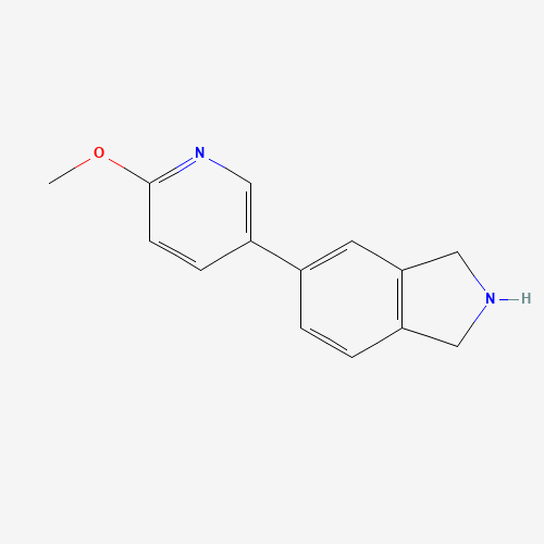 5-(6-methoxypyridin-3-yl)-2,3-dihydro-1H-isoindole (CAS: 1333519-38-2) - Related Chemical Product