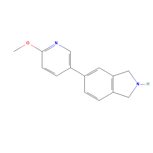 5-(6-methoxypyridin-3-yl)-2,3-dihydro-1H-isoindole (CAS: 1333519-38-2) - Related Chemical Product