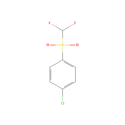 1-chloro-4-(difluoromethylsulfonyl)benzene (CAS: 2488-53-1) - Related Chemical Product