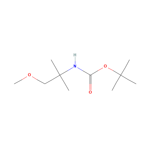 tert-butyl N-(1-methoxy-2-methylpropan-2-yl)carbamate (CAS: 204707-34-6) - Related Chemical Product