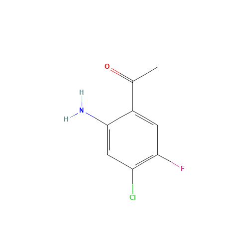 1-(2-amino-4-chloro-5-fluorophenyl)ethanone (CAS: 937816-87-0) - Related Chemical Product