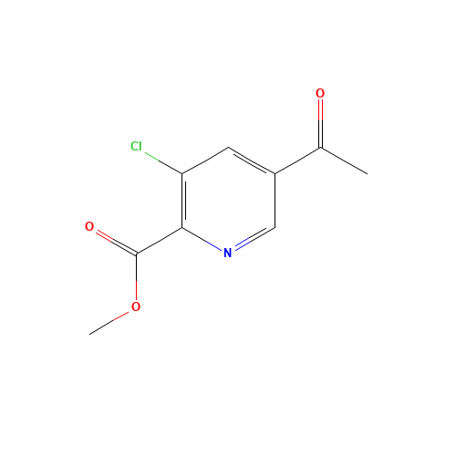methyl 5-acetyl-3-chloropyridine-2-carboxylate (CAS: 1425843-18-0) - Related Chemical Product