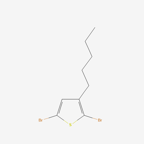 2,5-dibromo-3-pentylthiophene (CAS: 1187577-37-2) - Related Chemical Product