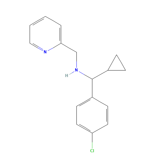 1-(4-chlorophenyl)-1-cyclopropyl-N-(pyridin-2-ylmethyl)methanamine (CAS: 1152968-30-3) - Related Chemical Product