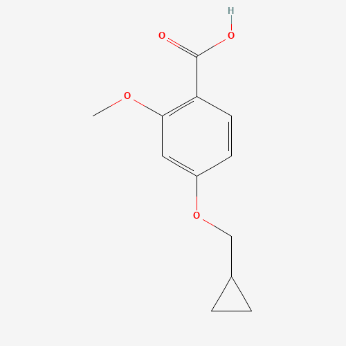 4-(cyclopropylmethoxy)-2-methoxybenzoic acid (CAS: 1238700-00-9) - Related Chemical Product