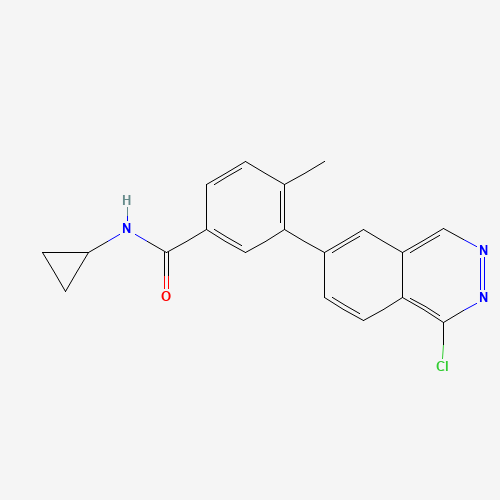 3-(1-chlorophthalazin-6-yl)-N-cyclopropyl-4-methylbenzamide (CAS: 909186-04-5) - Related Chemical Product