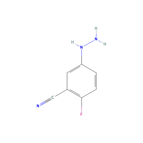 2-fluoro-5-hydrazinylbenzonitrile (CAS: 161886-21-1) - Related Chemical Product