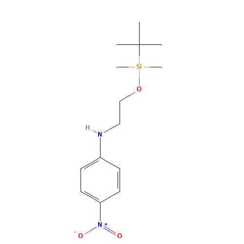 N-[2-[tert-butyl(dimethyl)silyl]oxyethyl]-4-nitroaniline (CAS: 890051-97-5) - Related Chemical Product