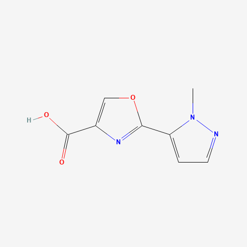 2-(2-methylpyrazol-3-yl)-1,3-oxazole-4-carboxylic acid (CAS: 1202248-05-2) - Related Chemical Product
