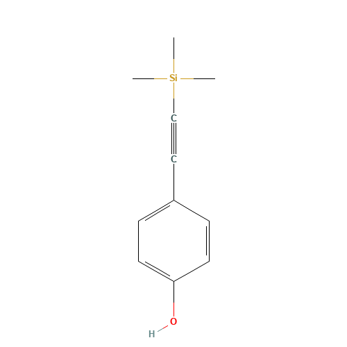 4-(2-trimethylsilylethynyl)phenol (CAS: 88075-18-7) - Related Chemical Product