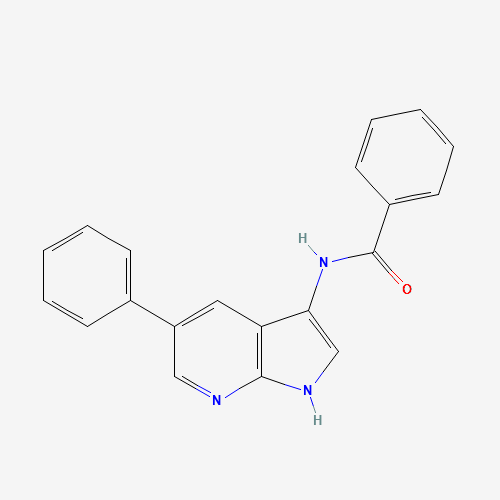 N-(5-phenyl-1H-pyrrolo[2,3-b]pyridin-3-yl)benzamide (CAS: 507462-25-1) - Related Chemical Product