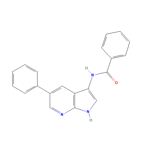 N-(5-phenyl-1H-pyrrolo[2,3-b]pyridin-3-yl)benzamide (CAS: 507462-25-1) - Related Chemical Product