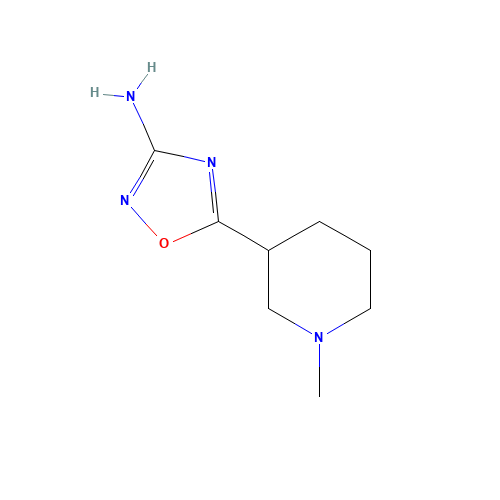 5-(1-methylpiperidin-3-yl)-1,2,4-oxadiazol-3-amine (CAS: 114724-87-7) - Related Chemical Product