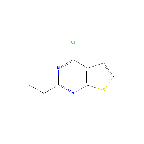 4-chloro-2-ethylthieno[2,3-d]pyrimidine (CAS: 56844-11-2) - Related Chemical Product