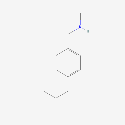 N-methyl-1-[4-(2-methylpropyl)phenyl]methanamine (CAS: 1079178-51-0) - Related Chemical Product