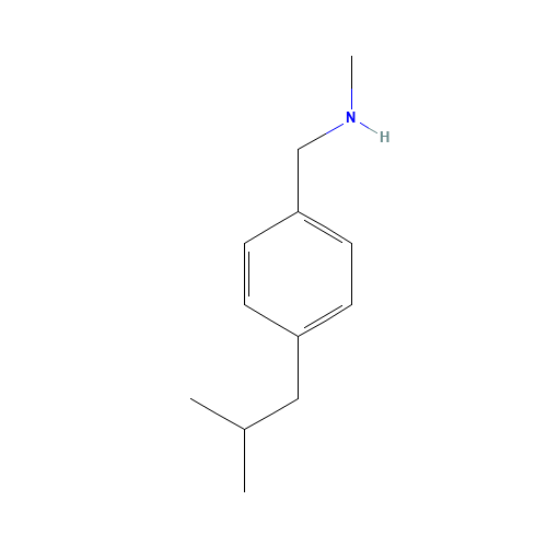 N-methyl-1-[4-(2-methylpropyl)phenyl]methanamine (CAS: 1079178-51-0) - Related Chemical Product