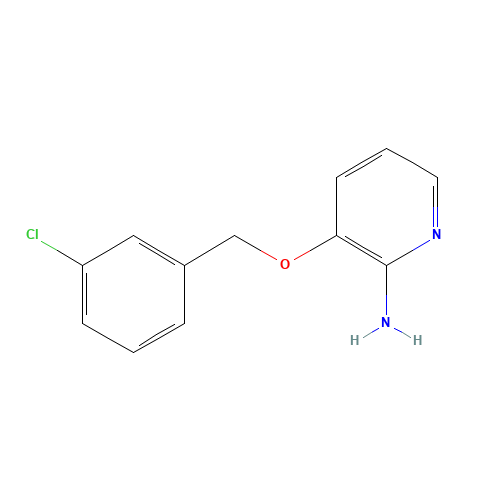 3-[(3-chlorophenyl)methoxy]pyridin-2-amine (CAS: 107229-62-9) - Related Chemical Product