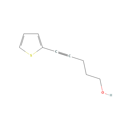 5-thiophen-2-ylpent-4-yn-1-ol (CAS: 124855-50-1) - Related Chemical Product
