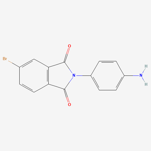 2-(4-aminophenyl)-5-bromoisoindole-1,3-dione (CAS: 349443-14-7) - Related Chemical Product