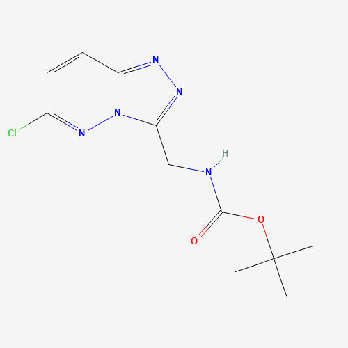 tert-butyl N-[(6-chloro-[1,2,4]triazolo[4,3-b]pyridazin-3-yl)methyl]carbamate (CAS: 1002310-30-6) - Related Chemical Product