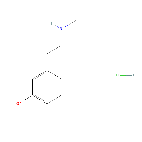2-(3-methoxyphenyl)-N-methylethanamine;hydrochloride (CAS: 53102-69-5) - Related Chemical Product