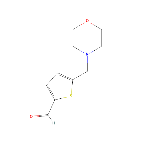 5-(morpholin-4-ylmethyl)thiophene-2-carbaldehyde (CAS: 893744-01-9) - Related Chemical Product