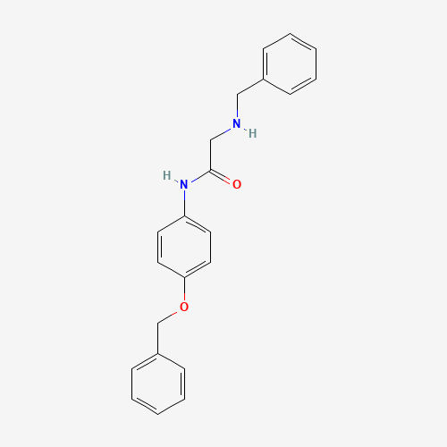 2-(benzylamino)-N-(4-phenylmethoxyphenyl)acetamide (CAS: 777934-39-1) - Related Chemical Product
