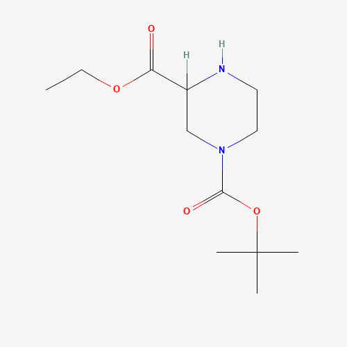 1-O-tert-butyl 3-O-ethyl piperazine-1,3-dicarboxylate (CAS: 183742-29-2) - Related Chemical Product