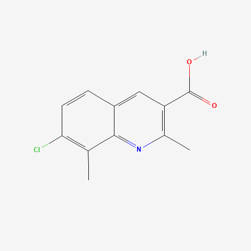 7-chloro-2,8-dimethylquinoline-3-carboxylic acid (CAS: 948290-22-0) - Related Chemical Product