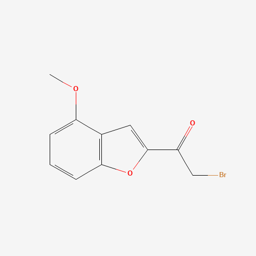 2-bromo-1-(4-methoxy-1-benzofuran-2-yl)ethanone (CAS: 310391-25-4) - Related Chemical Product