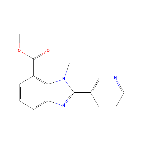 methyl 3-methyl-2-pyridin-3-ylbenzimidazole-4-carboxylate (CAS: 1356481-34-9) - Related Chemical Product