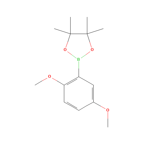 2-(2,5-dimethoxyphenyl)-4,4,5,5-tetramethyl-1,3,2-dioxaborolane (CAS: 1073339-07-7) - Related Chemical Product