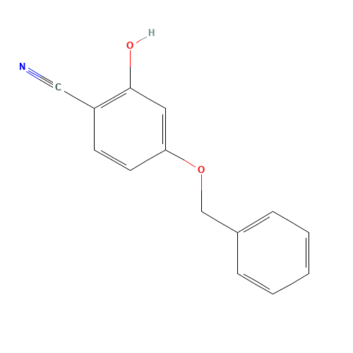 2-hydroxy-4-phenylmethoxybenzonitrile (CAS: 189439-24-5) - Related Chemical Product
