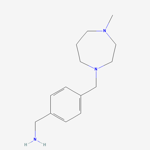 [4-[(4-methyl-1,4-diazepan-1-yl)methyl]phenyl]methanamine (CAS: 884507-52-2) - Related Chemical Product